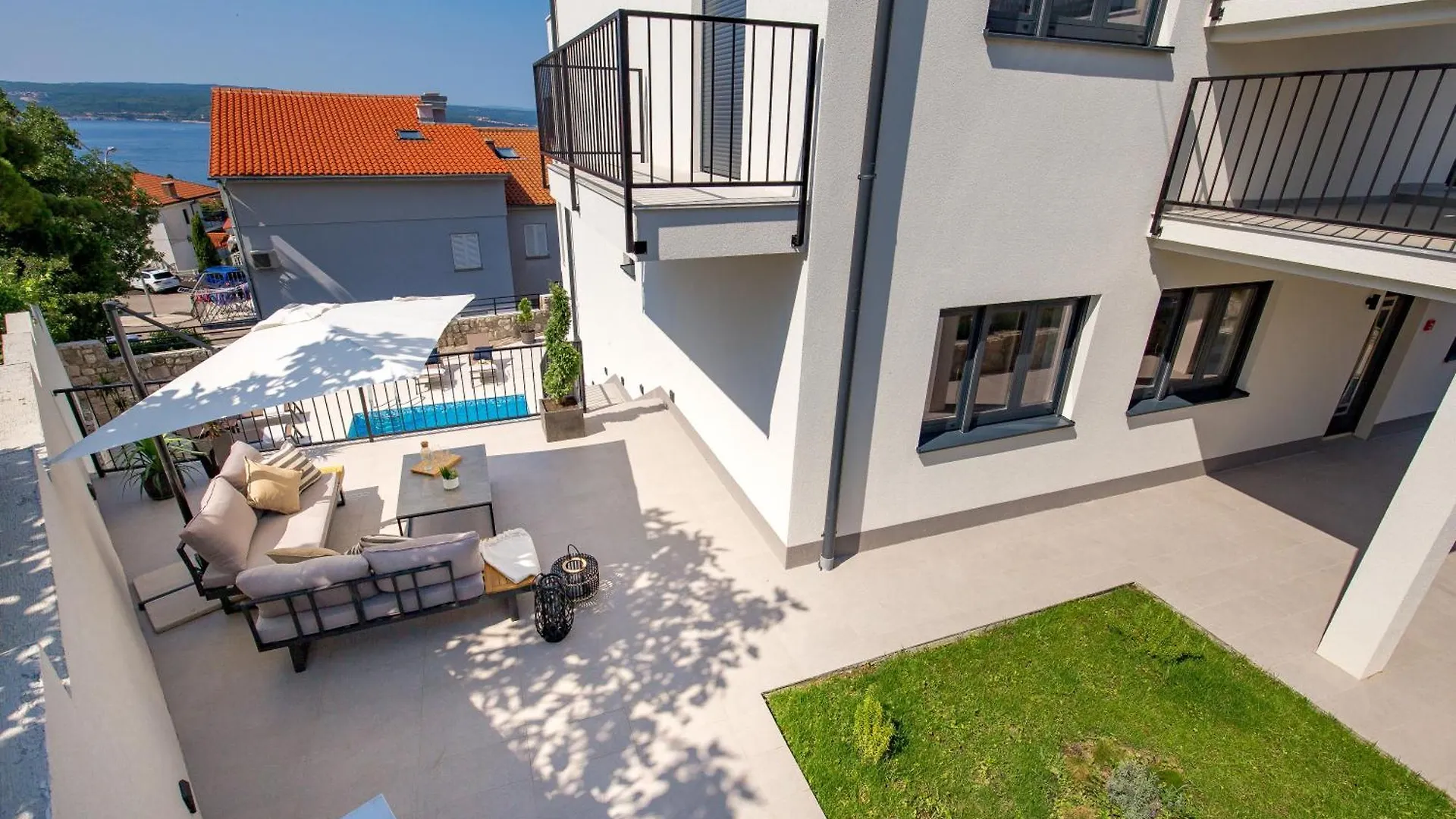 Villa Frankola With Pool Crikvenica Lägenhet
